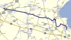 2013-10-27-000-Rezzato-to-Desenzano-Map
