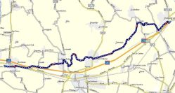 2013-10-31-000-Caldiero-to-Montebello-Map