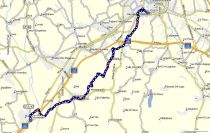 2013-11-02-000-Montebello-to-Vicenze-Map